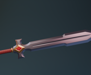 Stylized sword