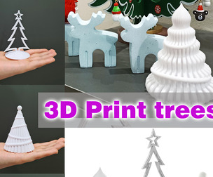 3dprint pine trees