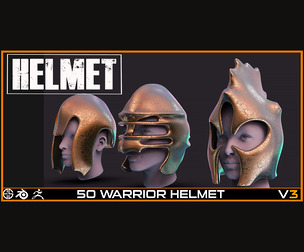 50 Models Of Warrior Helmet - Helmet Military - Army And Weapons-Weapons & Armor-Vol 03