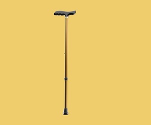ADJUSTABLE WALKING AIDS ELDERLY SENIOR STICK CANE TREKKING POLE