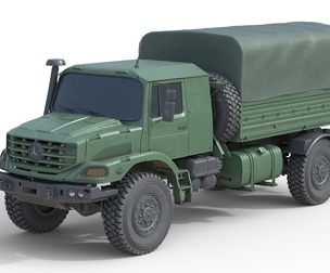 Mercedes Benz Zetros Truck