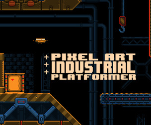 Pixel Art Industrial Platformer