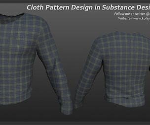 Cloth Pattern Design in Substance Designer