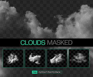 Clouds & Mist - PNG/Masked Photo Reference Pack