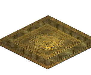 Game Model - Tombstone carved stone carved surface