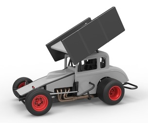 New Zealand Modified stock car Scale 1:25