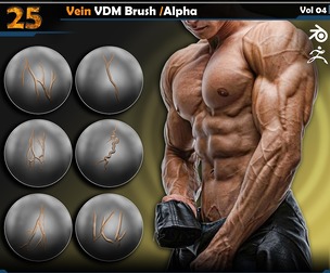 Vein VDM Brush /Alpha Vol 04