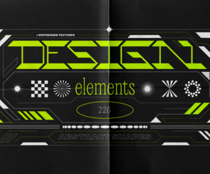 Abstract Design Elements Collection