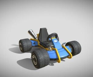 crash team racing cart