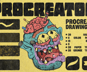 Procreator #1 Procreate Drawing Kit
