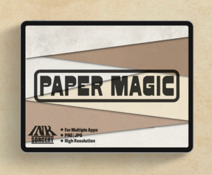 Paper Magic Texture Pack For Digital Drawing and Design | High-Res Paper Design Pack for your Art