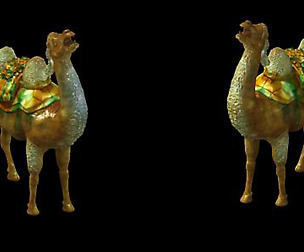Game Model - Ancient tomb ceramic color camel
