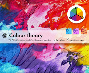 Colour theory Bundle Colour Palettes Pack and Colour Composition Set for Affinity Designer