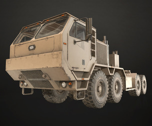 Heavy Military Truck V1 - Tractor