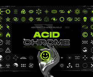Acid and Chrome - Abstract Shapes Bundle