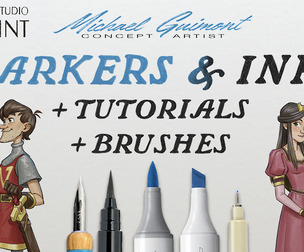 Michael Guimont Clip Studio Paint Markers & Inks
