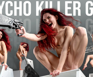 770+ Psycho Killer Girl – Dynamic Poses