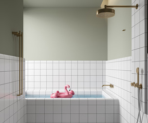 Minimalist bathroom