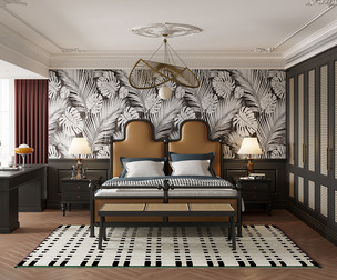 Classic luxury bedroom