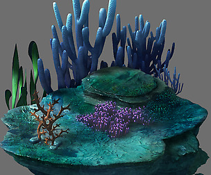 Game Model - Seabed - Seabed Reef
