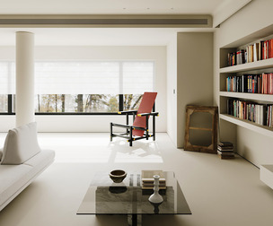 Modern living room dining room