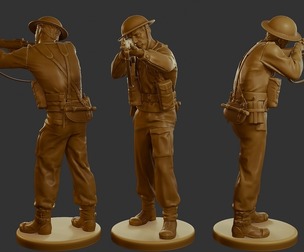 British Soldier WW2 B1 001