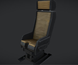Sci-Fi Pilot's Chair