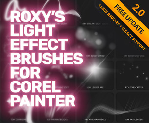 Roxy's Light Effects Brushes for Corel Painter
