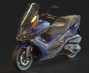 Base model  Kymco Xciting 400 2020