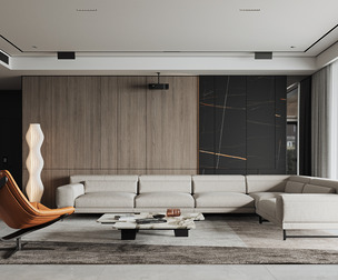 Modern living room dining room