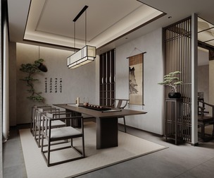 Chinese style house