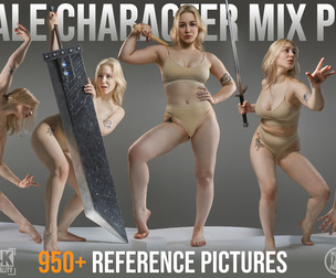 950+ Female Character Mix Poses
