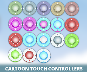 Virtual Joystick Cartoon Pack