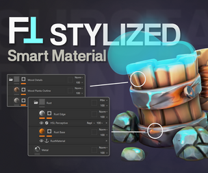 Stylized FT Smart Material for Substance Painter