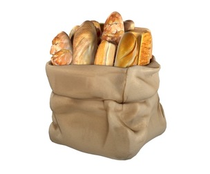 Bakery Bag with breads