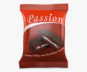 Cake Packaging Passion Simple M 1 3D Model