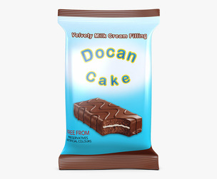 Cake Packaging Docan Simple M 1 3D Model