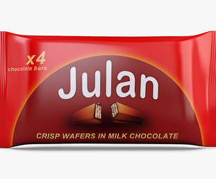 Chocolate Packaging Julan x4 Simple M 1 3D Model