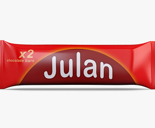 Chocolate Packaging Julan x2 Simple M 1 3D Model