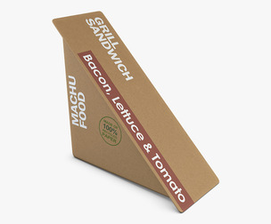 Sandwich Packaging Machu Simple M 1 3D Model