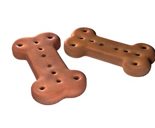 Dog food bone