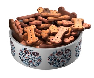 Dog food bowl 2