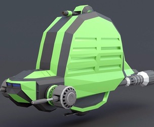 Snailion spaceship concept