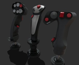 Fighter Jet  Joystick or Grips