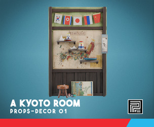 A KYOTO  ROOM - DECOR 01