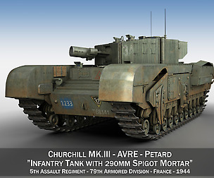 Churchill MK.III AVRE - 79 AD
