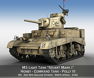 M3 Light Tank Honey - Polly III