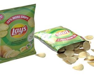 lays cream and onion