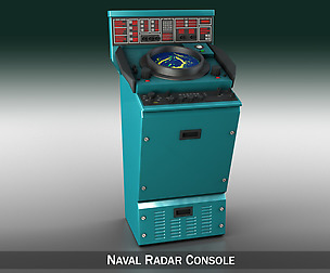 Naval Radar Console