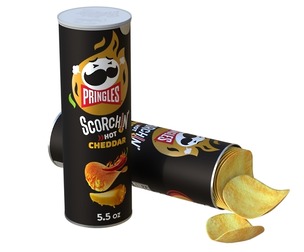 pringles scorchin cheddar